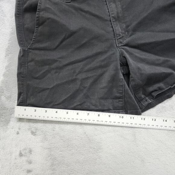 American Eagle Outfitters Shorts Womens 12 Black MIDI AEO Super Stretch Twill - Picture 14 of 15